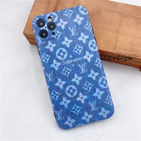 louis vuitton phone case blue|authentic louis vuitton phone case.